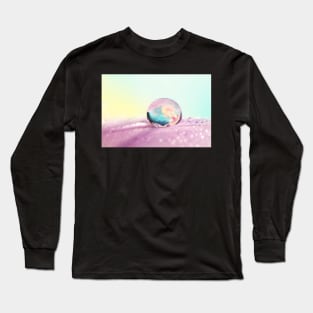 Dreamy Feather Drop Long Sleeve T-Shirt